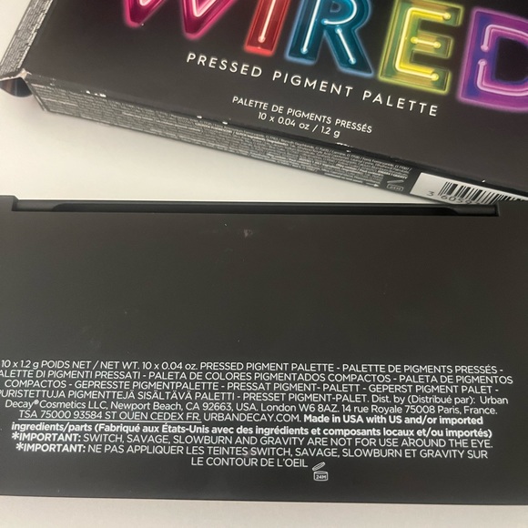 Urban Decay Wired Palette in box. - Picture 6 of 7